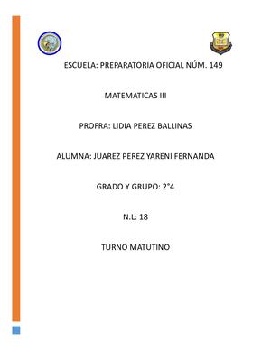 Caratula Matematicas