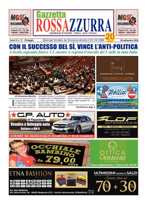 Gazzetta Rossazzurra Anno V N 17 Del 26 9 2020