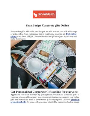 Shop Budget Customized Gifts Online