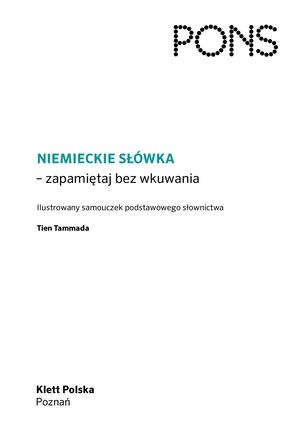 Niemieckie Słówka - Zapamiętaj Bez Wkuwania Sample
