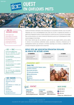 Présentation ifac délégation Ouest