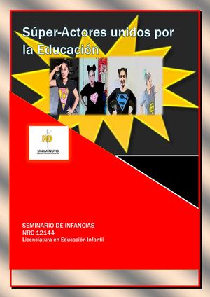 Seminario De Infancias Anteproyecto