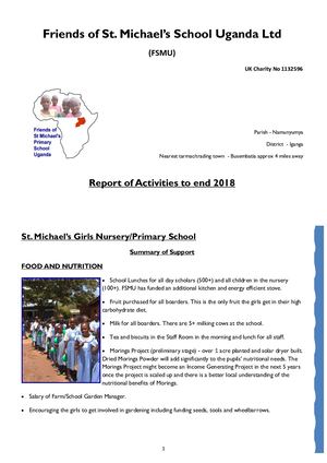 St Michael’s School Uganda