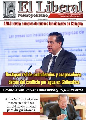 Periodico Liberal Metropolitano 26 Septiembre 2020 Numero 252 Ok