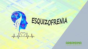 Cartilla Del Trastorno De La Esquizofrenia Grupo Eje 4