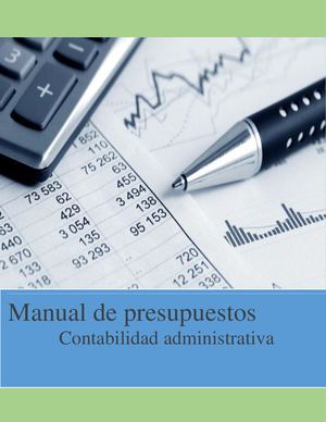 El Presupuesto Contabilidad Administrativa