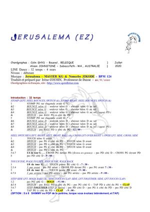 Lien dance - Jerusalema EZ