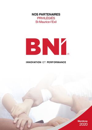 BNI - Innovation et Performance