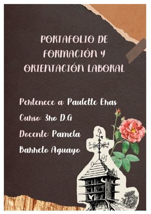 Portafolio De Formación Y Orientación Laboral 2do Parcial