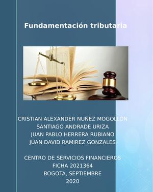 CARTILLA FUNDAMENTOS TRIBUTARIOS