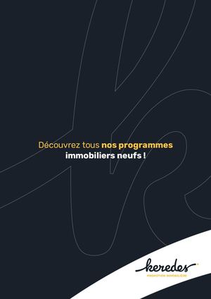 Plaquette tous programmes neuf