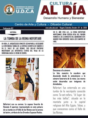 U.D.C.A - CULTURA AL DÍA NO. 102