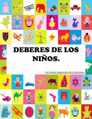 Deberes Del Niño Y La Niña