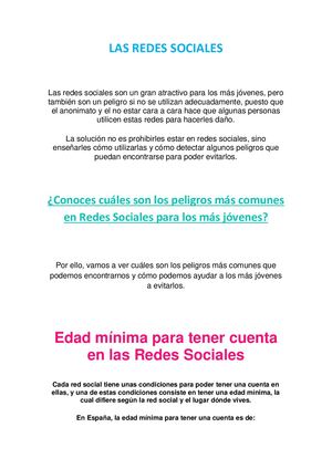 Las Redes Sociales