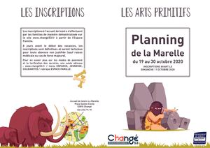 VACANCES D'OCTOBRE - LA MARELLE