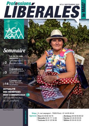 Lettre d'infos Professions Libérales Agakam N°9 Sept 2020