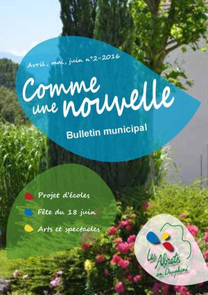 Comme une nouvelle | Printemps 2016 | n°2