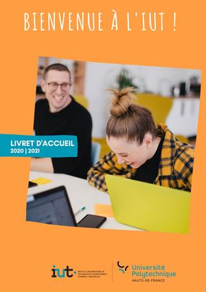 Bienvenue à l'IUT !
