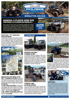 Newsletter Polaris Juillet 2020