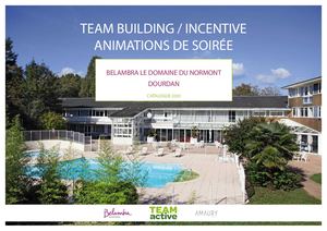 Dourdan Team Active X Belambra Catalogue Activites Et Team Building