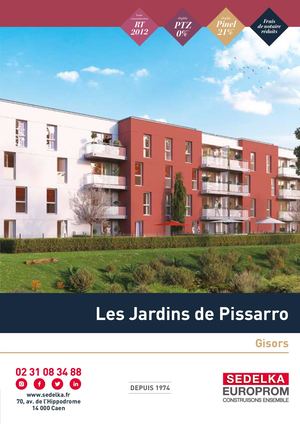 Plaquette Les Jardins De Pissarro