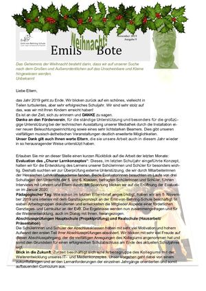 Emils Bote 09 - Weihnachtsbote 2019