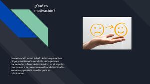 ¿Qué Es Motivación