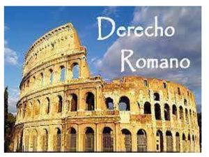 Derecho Romano