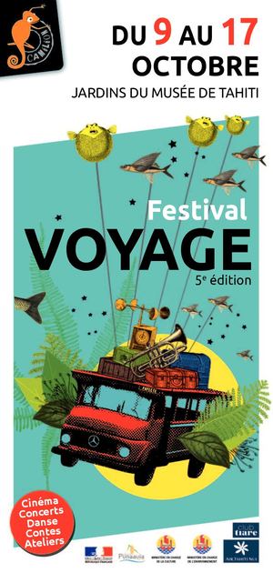 Programme de la 5ème édition du  FESTIVAL VOYAGE