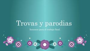 Trovas Y Parodias