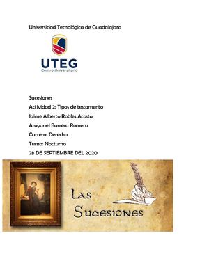 Actividad 2 El Testamento