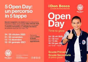 OPEN DAY 2020 - 2021 Don Bosco Pordenone
