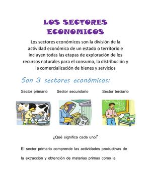 Los Sectores Economicos