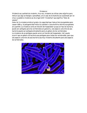 Virulencia