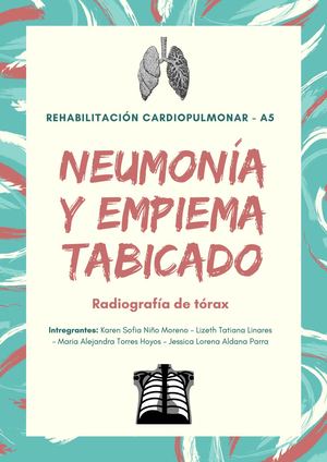 Neumonía Y Empiema Tabicado