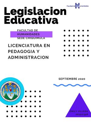 Legislacion Educativa