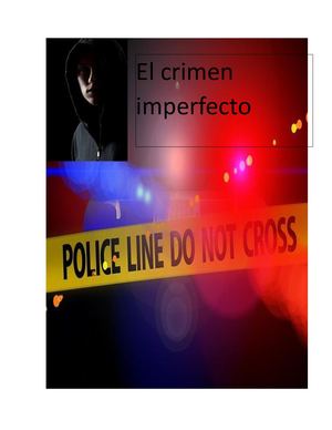 El crimen imperfecto
