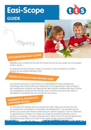 Guide d'Activités Easi Scope