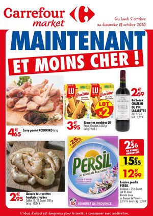 Catalogue Carrefour Market - St Joseph - Maintenant et moins cher - Du 051020 au 181020