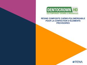 Formation DentoCrown Hd Fr