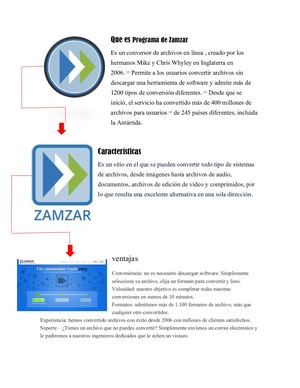 Que Es Programa De Zamzar