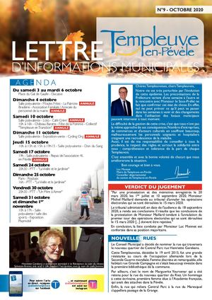 Information municipale n°9 2020