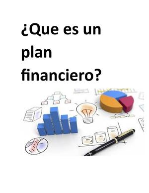 Que Es Un Plan Financiero