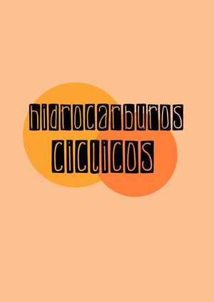 Hidrocarburos Ciclicos