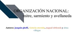 A Grupo 4 Presidencias Históricas - Nicolás Avellaneda