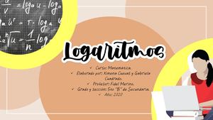 Jugando con Logaritmos: Gabriela Cuadrado y Ximena Cuevas