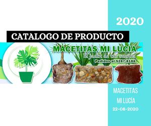 Catalogo de productos My Lucía