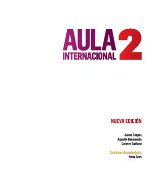 Aula internacional 2 Libro Alumno Muestra Index