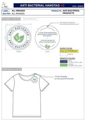 Additional Hangtag Anti Bacterial