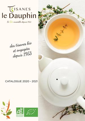 Tisanes le Dauphin - catalogue 2020-2021
